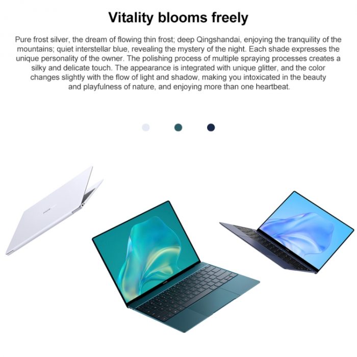 HUAWEI MateBook X Laptop, 13 inch Touch Screen, 16GB+512GB, Windows 11 Home Intel 11th Gen Core i7-1160G7 - Image 7