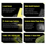 GPD WIN 4 2024 Handheld Gaming PC, 6 inch, Windows 11 AMD Ryzen 7/AI 9, 32GB+2TB - Image 5