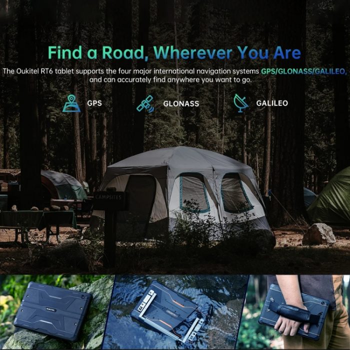 OUKITEL RT6 4G Network IP68/IP69K Rugged Tablet, 10.1 inch Android 13 MediaTek MT8788 Octa Core Support Dual SIM, 8GB+256GB - Image 16