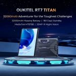OUKITEL RT7 TITAN 4G Network IP68/IP69K Rugged Tablet, 10.1 inch Android 13 MediaTek MT8788 Octa Core Support Dual SIM, 8GB+256GB - Image 4