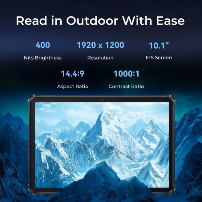 OUKITEL RT7 TITAN 5G Network IP68/IP69K Rugged Tablet, 10.1 inch Android 13  MediaTek Dimensity 720 Octa Core Support Dual SIM, 12GB+256GB - Image 12