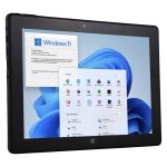 HONGSAMDE 10.1 inch 2 in 1 Tablet, Windows 11, Intel Gemini Lake N4120 Quad Core with Keyboard, Black - Image 2