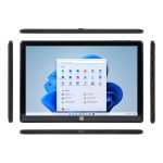 HONGSAMDE 10.1 inch 2 in 1 Tablet, Windows 11, Intel Gemini Lake N4120 Quad Core with Keyboard, Black - Image 3