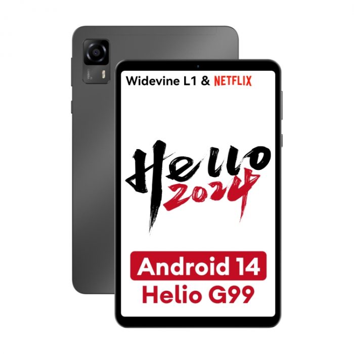 HEADWOLF Fpad5 4G LTE Tablet, 8.4 inch Android 14 MT6789 Octa Core Support Dual SIM, 8GB+128GB Black - Image 11