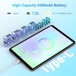 HEADWOLF Fpad5 4G LTE Tablet, 8.4 inch Android 14 MT6789 Octa Core Support Dual SIM, 8GB+128GB Black - Image 7