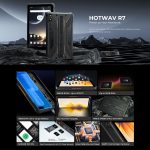 HOTWAV Tab R7 Rugged Tablet, 10.1 inch Android 13 Unisoc Tiger T606 Octa Core 4G Network, 6GB+256GB Black - Image 3