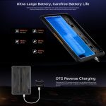 HOTWAV Tab R7 Rugged Tablet, 10.1 inch Android 13 Unisoc Tiger T606 Octa Core 4G Network, 6GB+256GB Black - Image 5