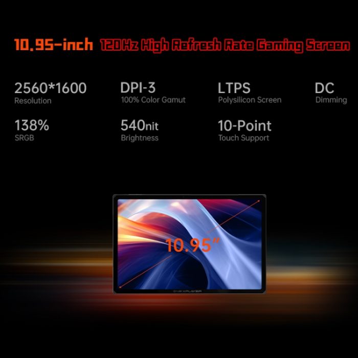 ONE-NETBOOK OneXPlayer X1 10.95 inch Game Console, Windows 11 Intel Core Ultra 7 155H, 32GB/64GB+1TB/2TB/4TB - Image 5
