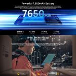 Ulefone Armor Pad Pro Rugged Tablet, 8 inch Android 13 MediaTek MT8788 Octa Core 4G Network, 8GB+128GB Black - Image 5