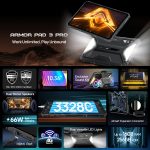 Ulefone Armor Pad 3 Pro Rugged Tablet, 10.36 inch Android 13 MediaTek MT8788 Octa Core 4G Network, 8GB+256GB Black - Image 5