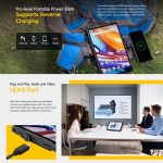 Ulefone Armor Pad 3 Pro Rugged Tablet, 10.36 inch Android 13 MediaTek MT8788 Octa Core 4G Network, 8GB+256GB Black - Image 8