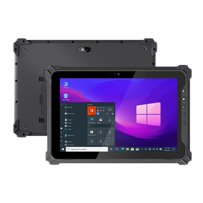 UNIWA WinPad W117 Rugged Tablet, 10.1 inch Windows 11 Pro Intel Jasper Lake N5100 Quad Core, 4G Network, 8GB+128GB Black - Image 1