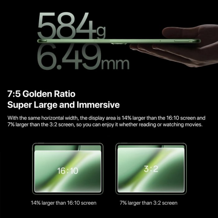 OnePlus Pad Pro 12.1 inch Tablet , ColorOS 14.1 Qualcomm Snapdragon 8 Gen3 Octa Core - Image 10