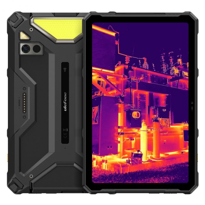 Ulefone Armor Pad 4 Ultra Thermal Version Rugged Tablet, 10.36 inch Android 14 MediaTek Dimensity 6300 Octa Core 5G, 8GB+256GB Black - Image 18