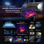 Ulefone Armor Pad 4 Ultra Thermal Version Rugged Tablet, 10.36 inch Android 14 MediaTek Dimensity 6300 Octa Core 5G, 8GB+256GB Black - Image 5