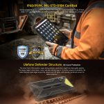 Ulefone Armor Pad 4 Ultra Rugged Tablet, 10.36 inch Android 14 MediaTek Dimensity 6300 Octa Core 5G, 8GB+256GB Black - Image 6