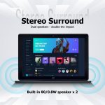 LZ1003 Tablet, 10.1 inch, 8GB+128GB, Windows 11, Intel Gemini Lake N4000 Dual Core, Black - Image 7