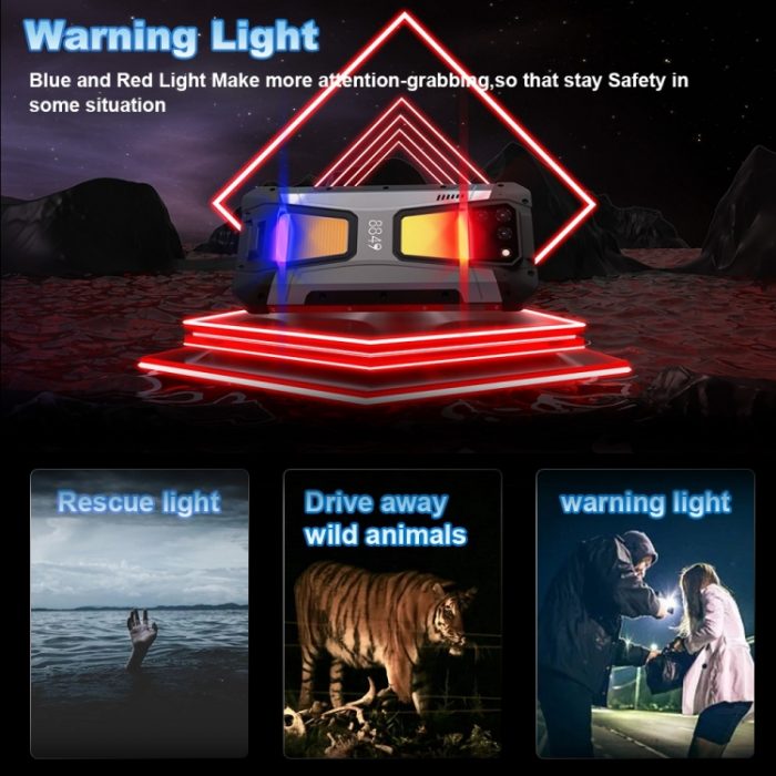Unihertz Tank 2 Laser Projector Rugged Phone Android 13, 108MP Camera, Night Version, 12GB+512GB, 4G + Projector Screen - Image 2