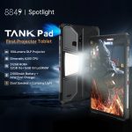 Unihertz 8849 Tank Pad Rugged Tablet PC & Projector, 16GB+512GB, 10.95 inch Android 14 Dimensity 8200 Octa Core 5G + Projector Screen - Image 2