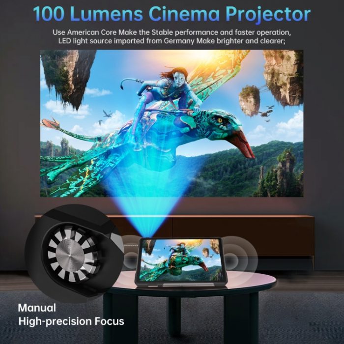 Unihertz 8849 Tank Pad Rugged Tablet PC & Projector, 16GB+512GB, 10.95 inch Android 14 Dimensity 8200 Octa Core 5G + Projector Screen - Image 11