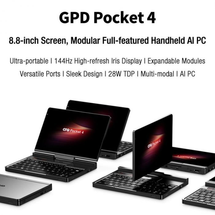 GPD Pocket 4 Handheld Gaming PC, 16GB+1TB, 8.8 inch Windows 11 Home AMD Ryzen 7 8840U - Image 2