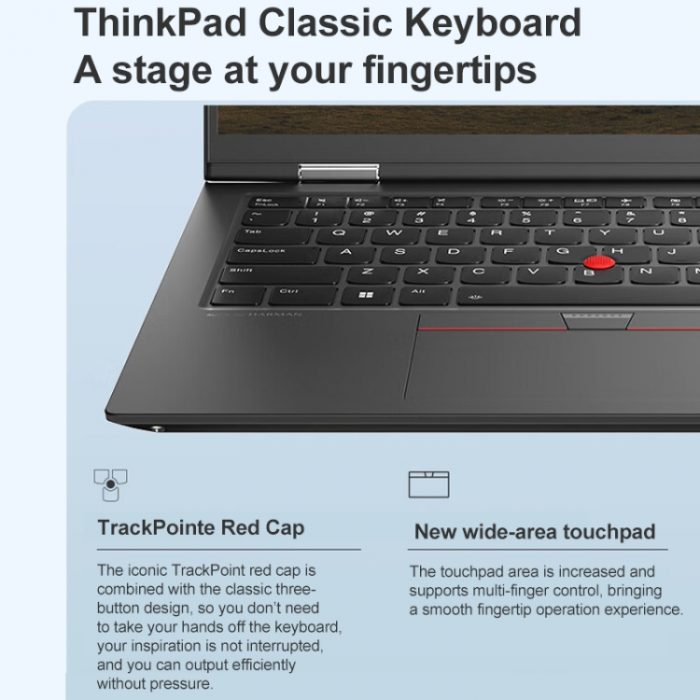 Lenovo ThinkPad T14p Engineer Laptop, 14 inch 32GB+1TB Windows 11 Home, Intel Core i5-13500H 12-Core - Image 12