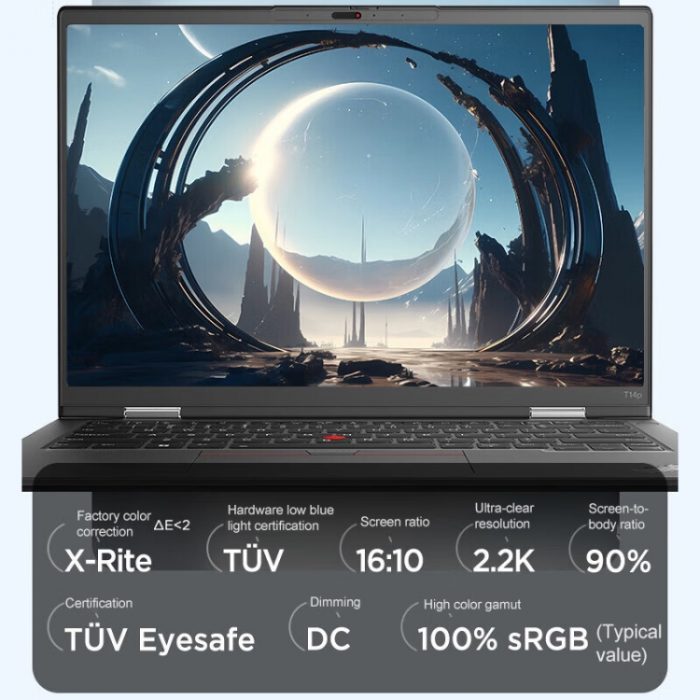 Lenovo ThinkPad T14p Engineer Laptop, 14 inch 32GB+1TB Windows 11 Home, Intel Core i5-13500H 12-Core - Image 8