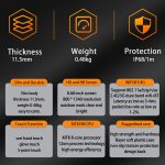 CENAVA A868T IP68 Rugged Tablet, 8.68 inch, 6GB+128GB, Android 13 MT8788 Octa Core, 4G Network - Image 5