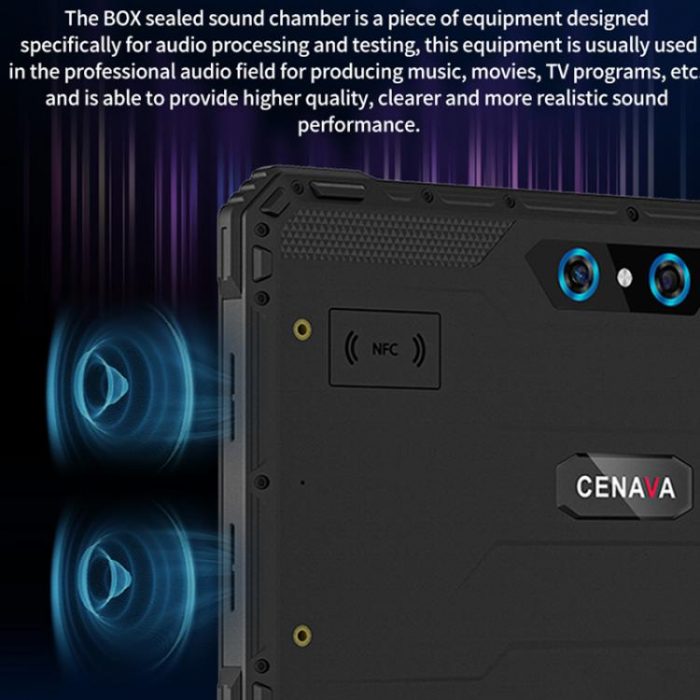 CENAVA A88ST IP68 Rugged Tablet, 4GB+64GB, 8 inch Android 11 MTK6771 Octa Core, 4G Network - Image 8