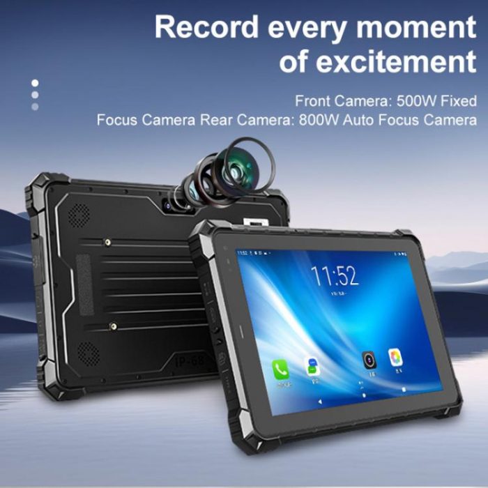 CENAVA W10N IP68 Rugged Tablet, Intel JASPER LAKE N5100 Quad Core, 8GB+128GB, 10.1 inch, Windows 11 - Image 7